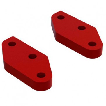 Aluminum Steering Plate A (Red) (2)