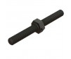 Steel Turnbuckle M4x40mm (Black)