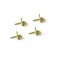 4-SHOE CLUTCH SPRINGS - GOLD - SOFT (4)