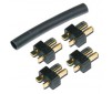 DISC.. Ultra 2P Connector Male 4pcs