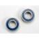 Ball bearings, blue rubber sealed (6x12x4mm) (2)