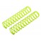 DISC.. SHOCK SPRING 23x135x2.1mm 13COILS (YELLOW/2pcs)