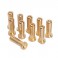 DISC.. 5mm Gold Works Team connectors (10 pcs.)