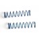 Rear Shock Spring blue (2pcs) - S10 Twister SC