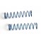 Rear Shock Spring blue (2pcs) - S10 Twister SC