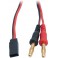 universal charging lead - Sanwa / Graupner / JR - rx / t