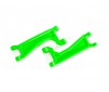 Suspension arms, upper, green (left or right, front or rear) (2) (for