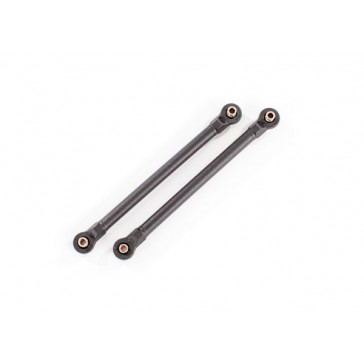 Toe links, 119.8mm (108.6mm center to center) (black) (2) (for use wi