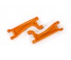 Suspension arms, upper, orange (left or right, front or rear) (2) (fo
