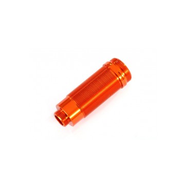 Body, GTR xx-long shock, aluminum (orange-anodized) (PTFE-coated bodi