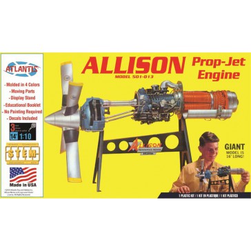 Allison Turbo Prop Engine 1/10
