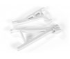 Suspension arms, white, front (right), heavy duty (upper (1)/ lower (