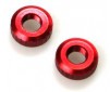 Friction plate adjuster nut red anodized (2 pcs)