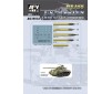 76 mm Gun Ammo Brass set 1/35