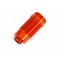 Body, GTR long shock, aluminum (orange-anodized) (PTFE-coated bodies)