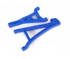 Suspension arms, blue, front (left), heavy duty (upper (1)/ lower (1)