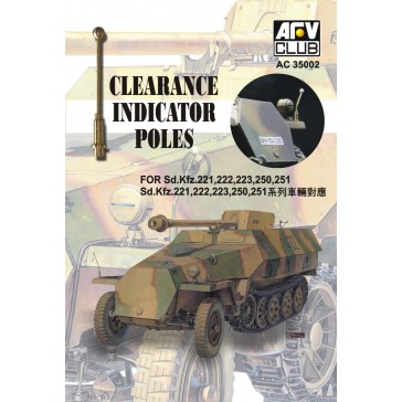 Sd.Kfz. Clearence Poles (6)1/35
