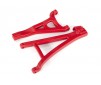 Suspension arms, red, front (left), heavy duty (upper (1)/ lower (1))