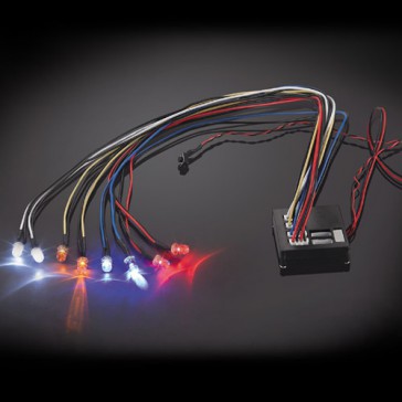 FLASHING LIGHT KIT MULTIPLE FUNCTIONS 8-LED LIGHT