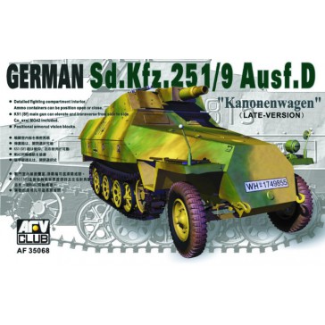 SDKFZ 251/9 AUSF D 1/35