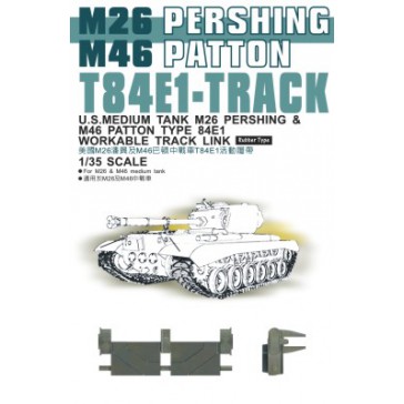 T84E1 Pershing Tracks 1/35