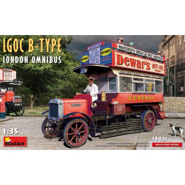 LGOC B-Type London Omnibus 1/35