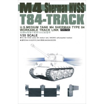 Tracks M 4 HVSS T 84 1/35