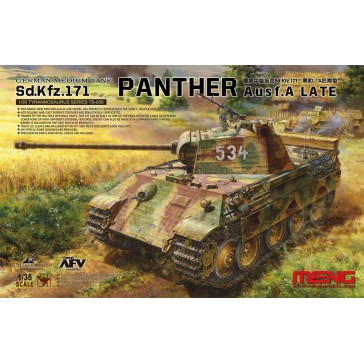 German Medium Tank Sd.Kfz.171 Panther Ausf.A Late - 1:35