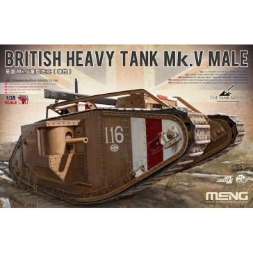 British Heavy Tank Mk. V Male  - 1:35