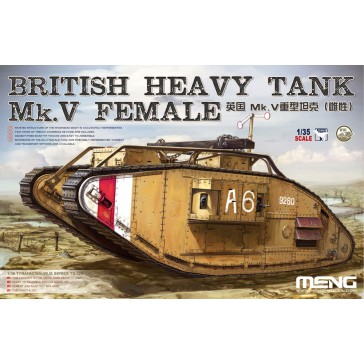 British Heavy Tank Mk.V Female  - 1:35