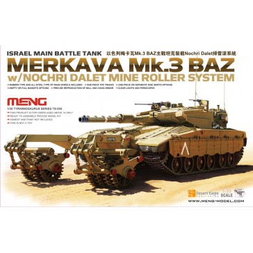 Israel Main Battle Tank Merkava Mk.3 BAZ  - 1:35