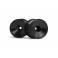 DISC.. DISH WHEEL BLACK (2.2in/2pcs/Firestorm/MT2)