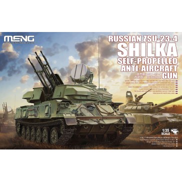 Russian ZSU-23-4 Shilka Self-Propelled Anti-Aircraft Gun - 1:35