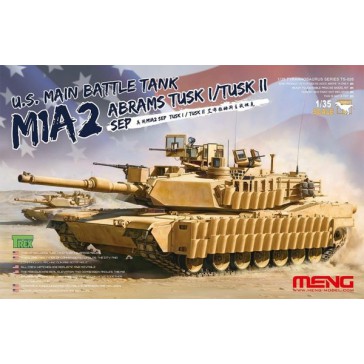 U.S.Main Battle Tank M1A2 SEP AbramsTUSK TUSK I/TUSK II - 1:35