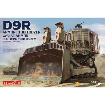 D9R Armored Bulldozer W/Slat Armor  - 1:35