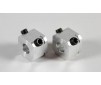 Alum.square wheel driver 9,5mm-M6, 2pcs.