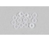 Rondelle plastique 3.2mm  (15p)