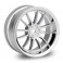 DISC.. WORK XSA 02C WHEEL 26mm CHROME (3mm OFFSET)