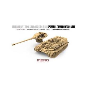 German Sd.Kfz.182 King Tiger (Porsche Turret) Interior Set - 1:35