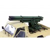 Pickup Mounted Quad Rocket Launcher (RESIN) - 1:35