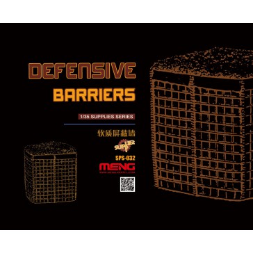 Defensive Barriers (Resin)  - 1:35