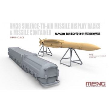 9M38 Surface-to-air Missile Display Racks & Container (Resin) - 1:35