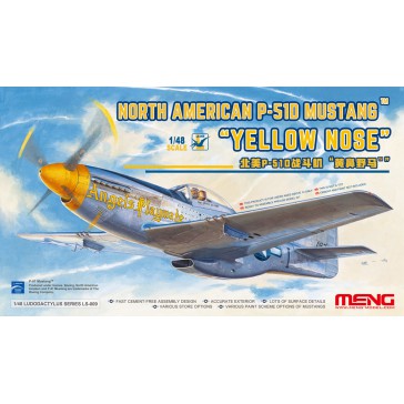 North American P-51D Mustang"Yelloe Nose  - 1:48