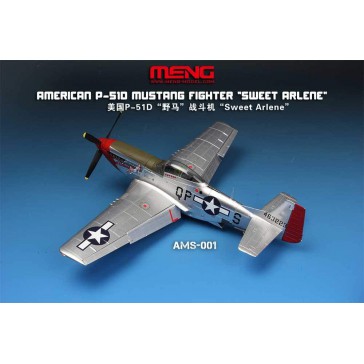 American P-51D Mustang Fighter "Sweet Arlene"(Assembled Model) - 1:48