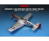 American P-51D Mustang Fighter "Sweet Arlene"(Assembled Model) - 1:48