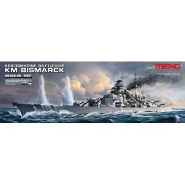 Kriegsmarine Battleship KM Bismarck  - 1:700