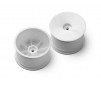 2WD/4WD REAR WHEEL AERODISK WITH 12MM HEX IFMAR - WHITE (2)