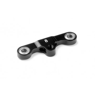 ALU STEERING PLATE 8.0MM FOR DUAL SERVO SAVER