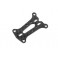 X1'19 GRAPHITE ARM MOUNT PLATE - WIDE TRACK-WIDTH - 2.5MM