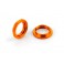 ULP ALU SHOCK ADJUSTABLE NUT - V2 - ORANGE (2)